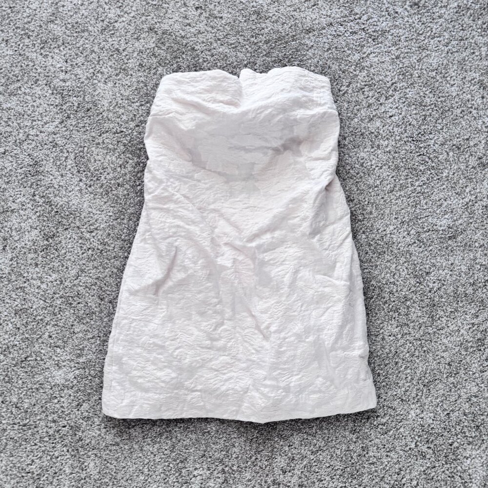 Bodycon Jacquard Dress with bow on back
